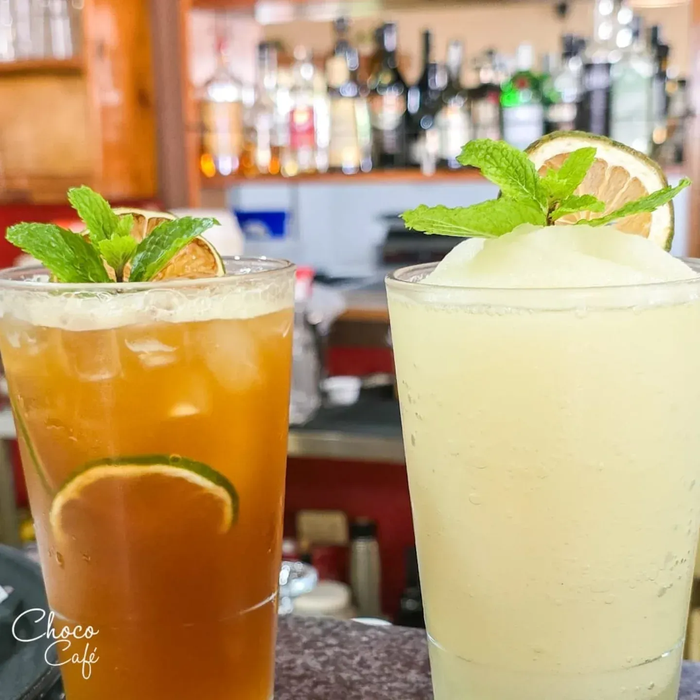 Bebida refrescante en ChocoCafé Monteverde